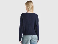 Boat neck sweater