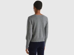 Boat neck sweater