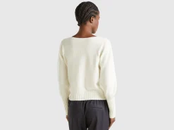 Boat neck sweater