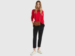 Boat neck sweater
