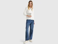 Boat neck sweater