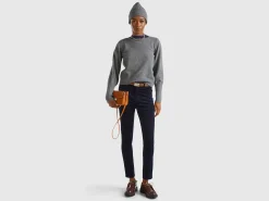 Boat neck sweater