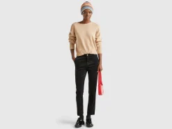 Boat neck sweater