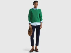Boat neck sweater