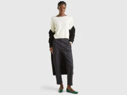 Boat neck sweater