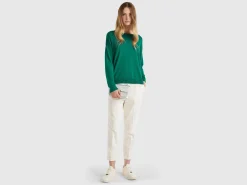 Boat neck sweater