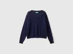 Boat neck sweater