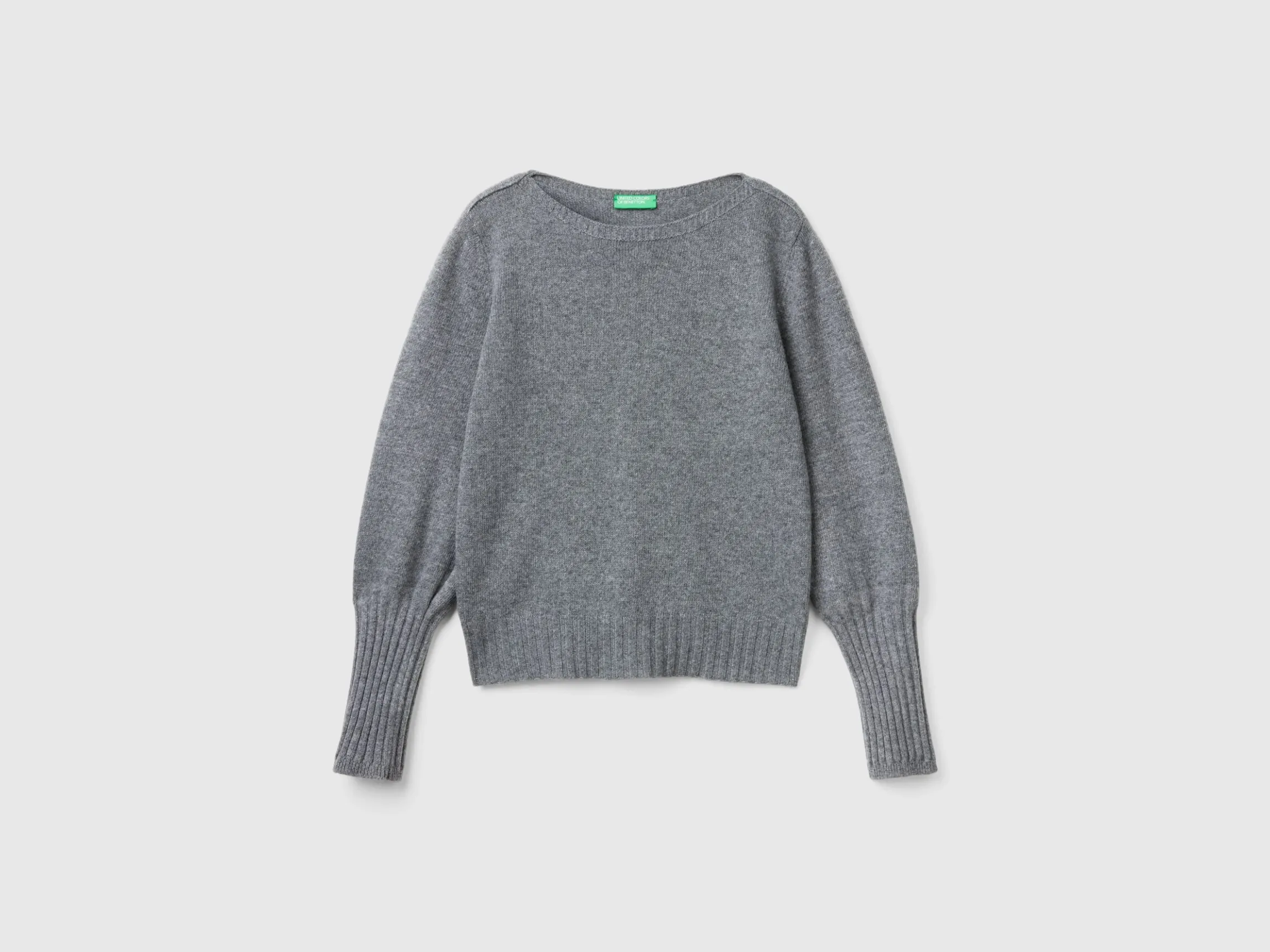 Boat neck sweater