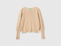 Boat neck sweater