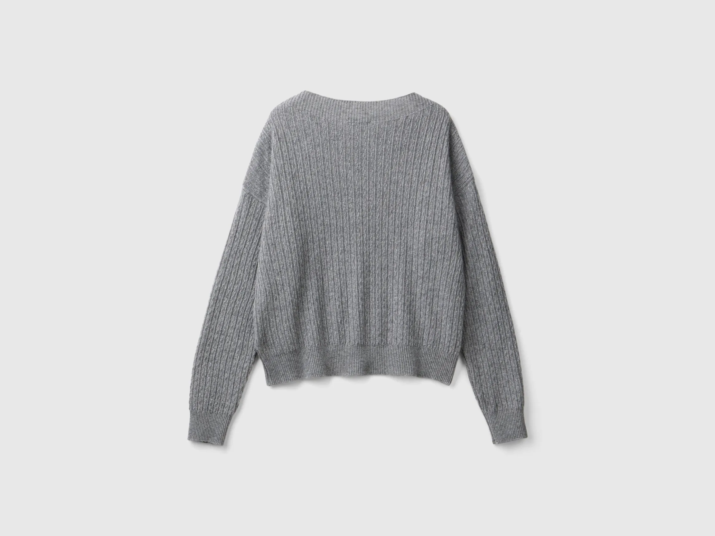 Boat neck sweater