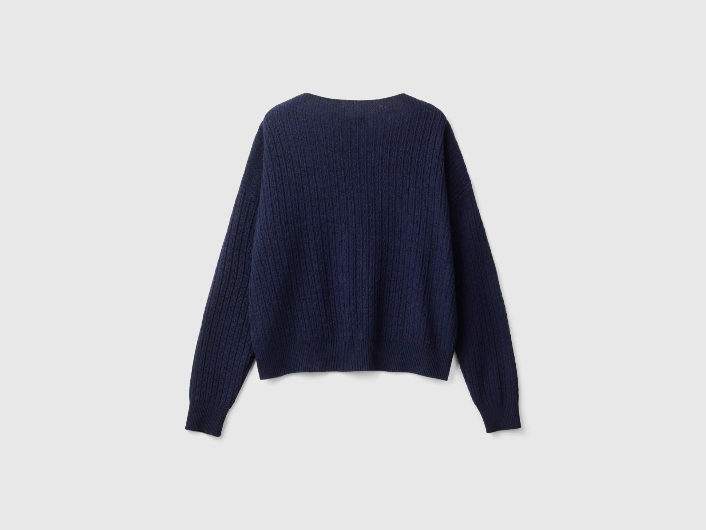 Boat neck sweater