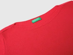 Boat neck sweater