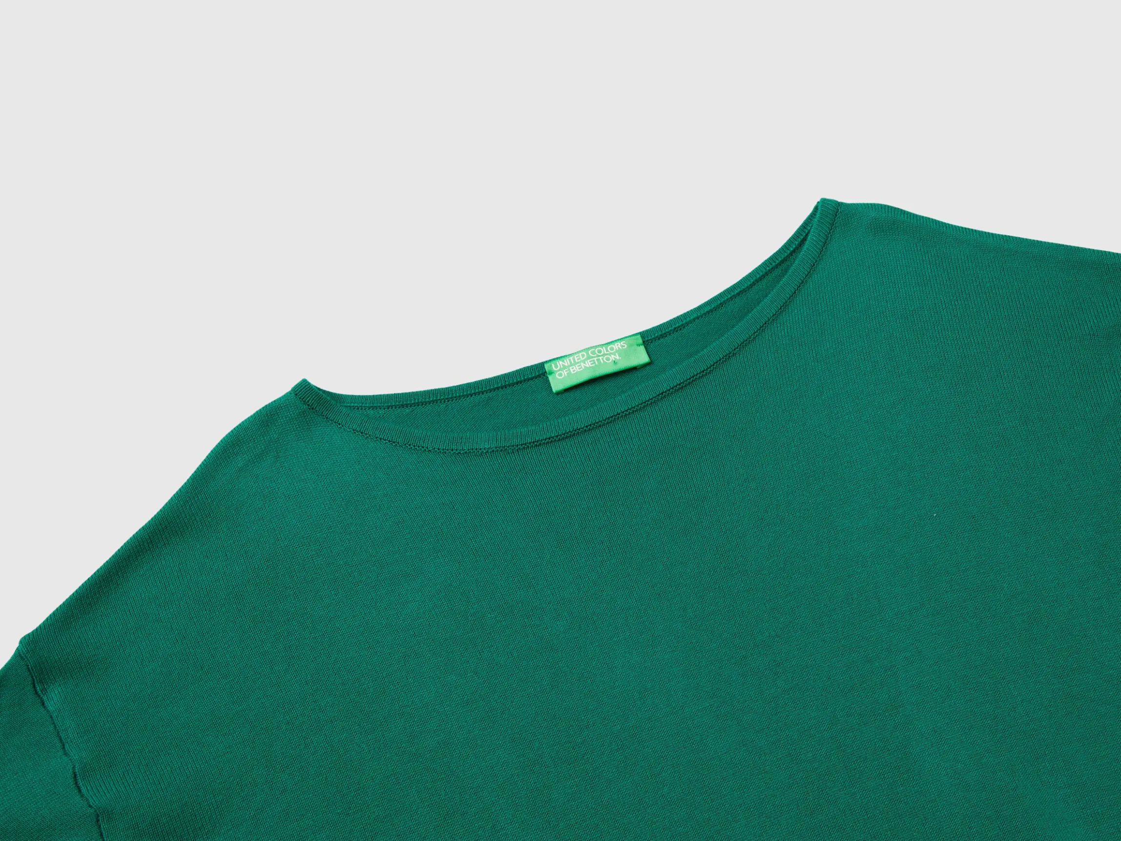 Boat neck sweater