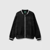 Bomber style sweatshirt in chenille