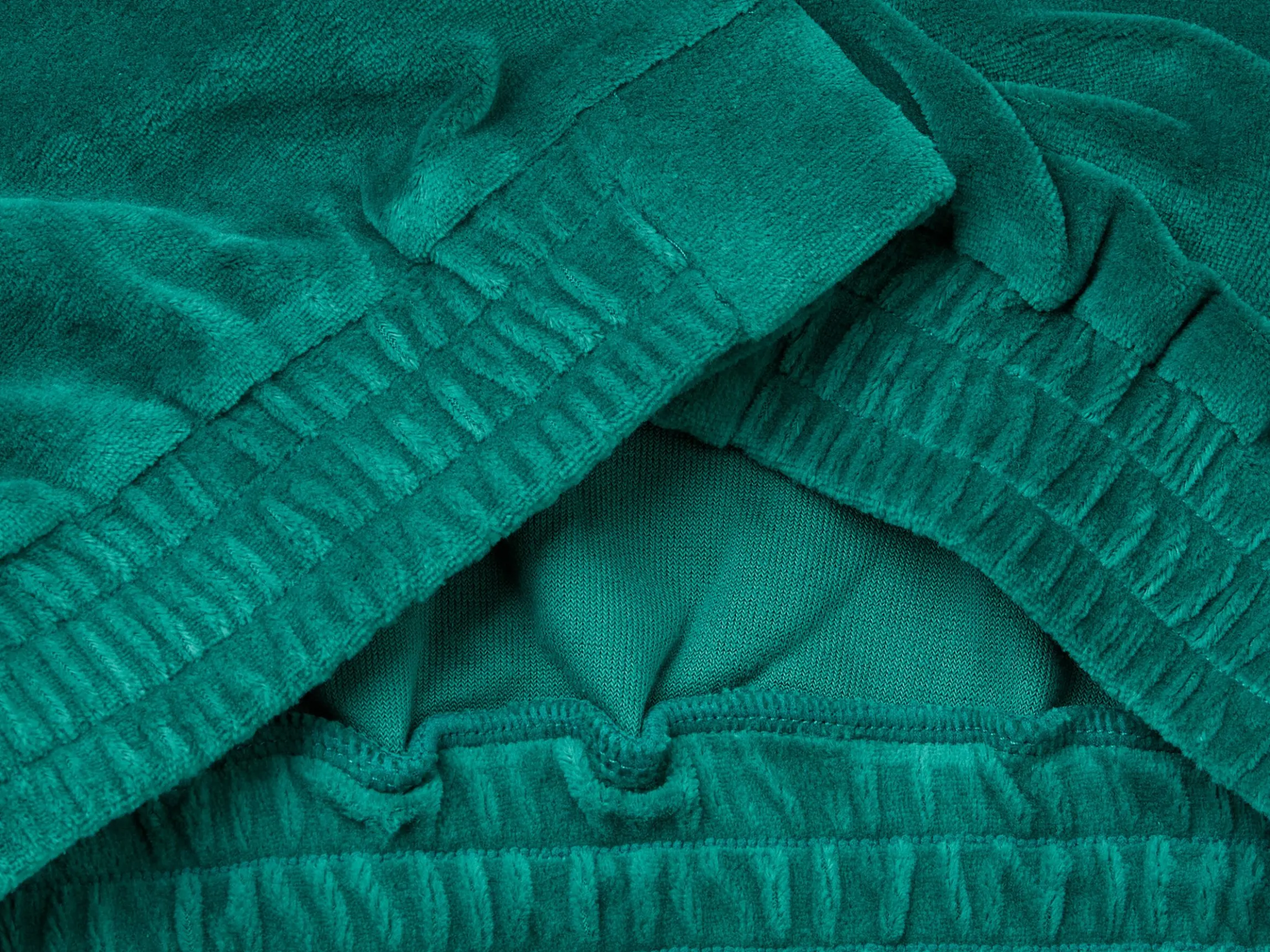 Bomber style sweatshirt in chenille