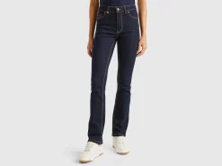 Bootcut jeans in recycled cotton blend
