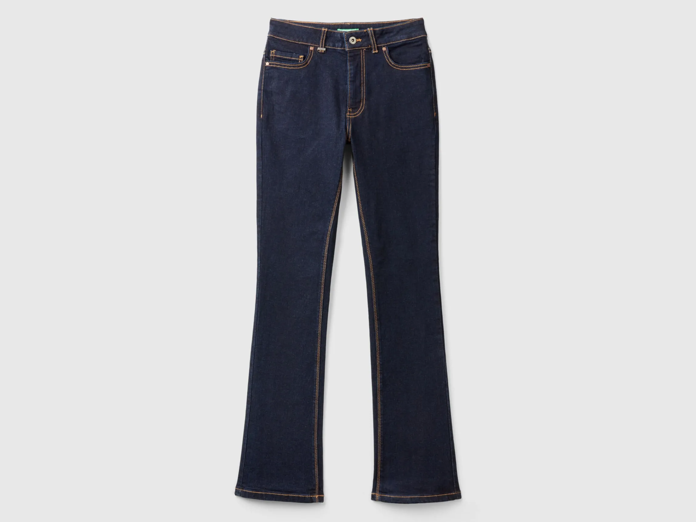 Bootcut jeans in recycled cotton blend