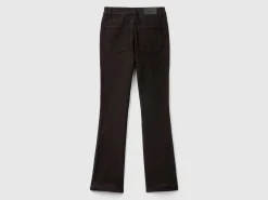 Bootcut jeans in recycled cotton blend