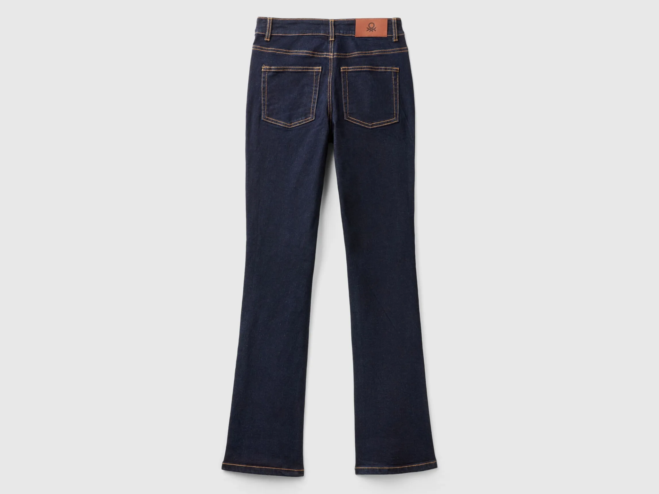 Bootcut jeans in recycled cotton blend