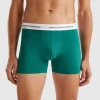 Boxers in stretch organic cotton