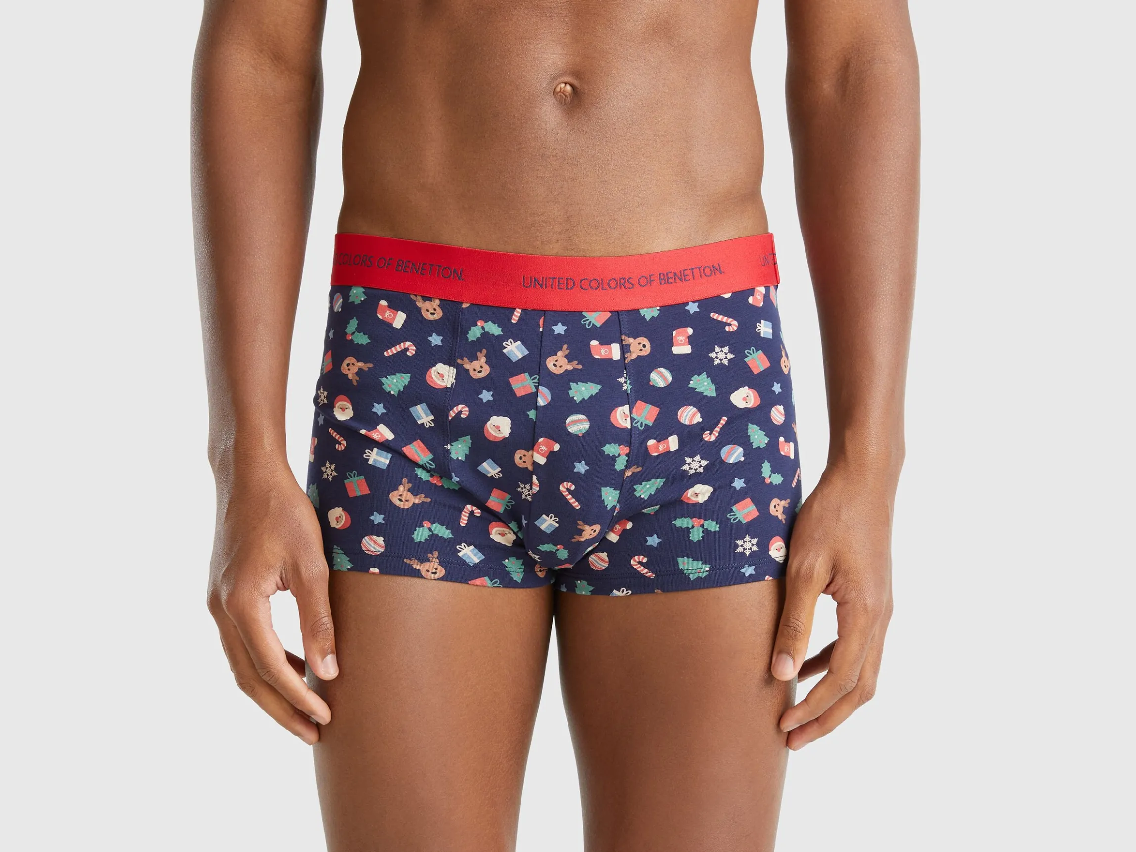 Boxers with Christmas print