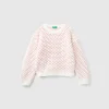 Boxy fit chenille sweater