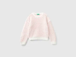 Boxy fit chenille sweater