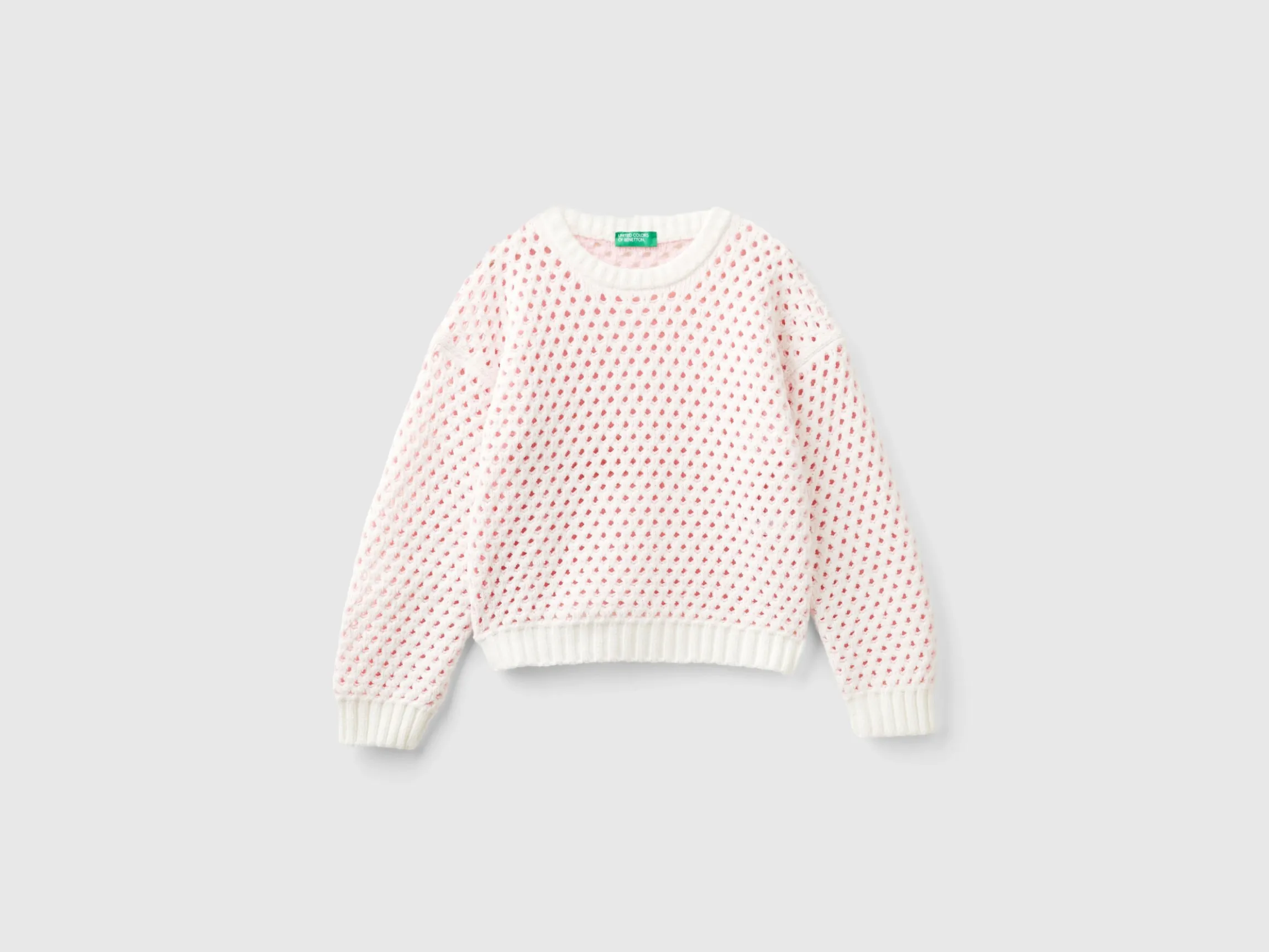Boxy fit chenille sweater