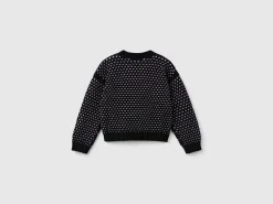 Boxy fit chenille sweater