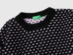 Boxy fit chenille sweater