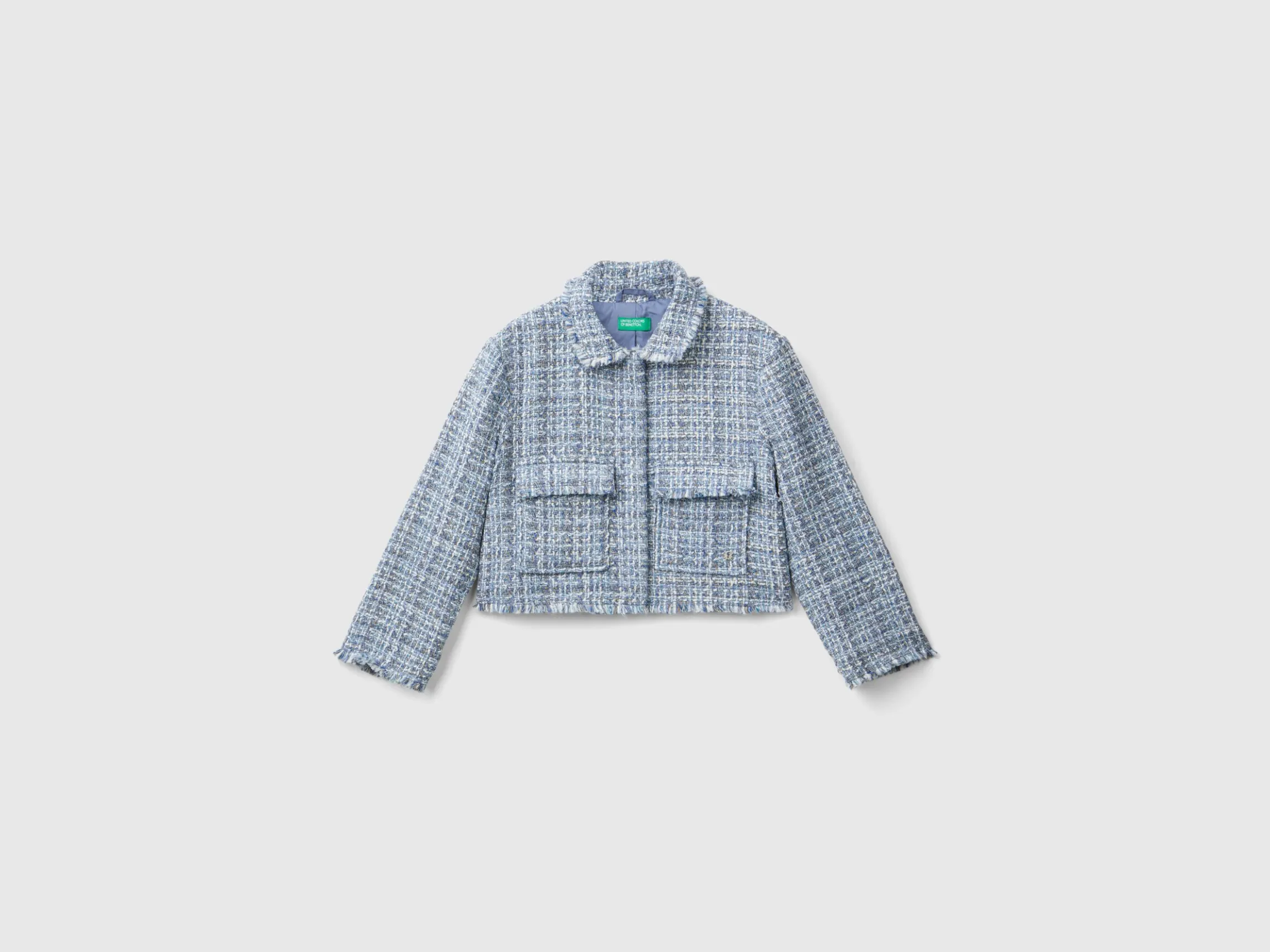Boxy fit jacket in tweed