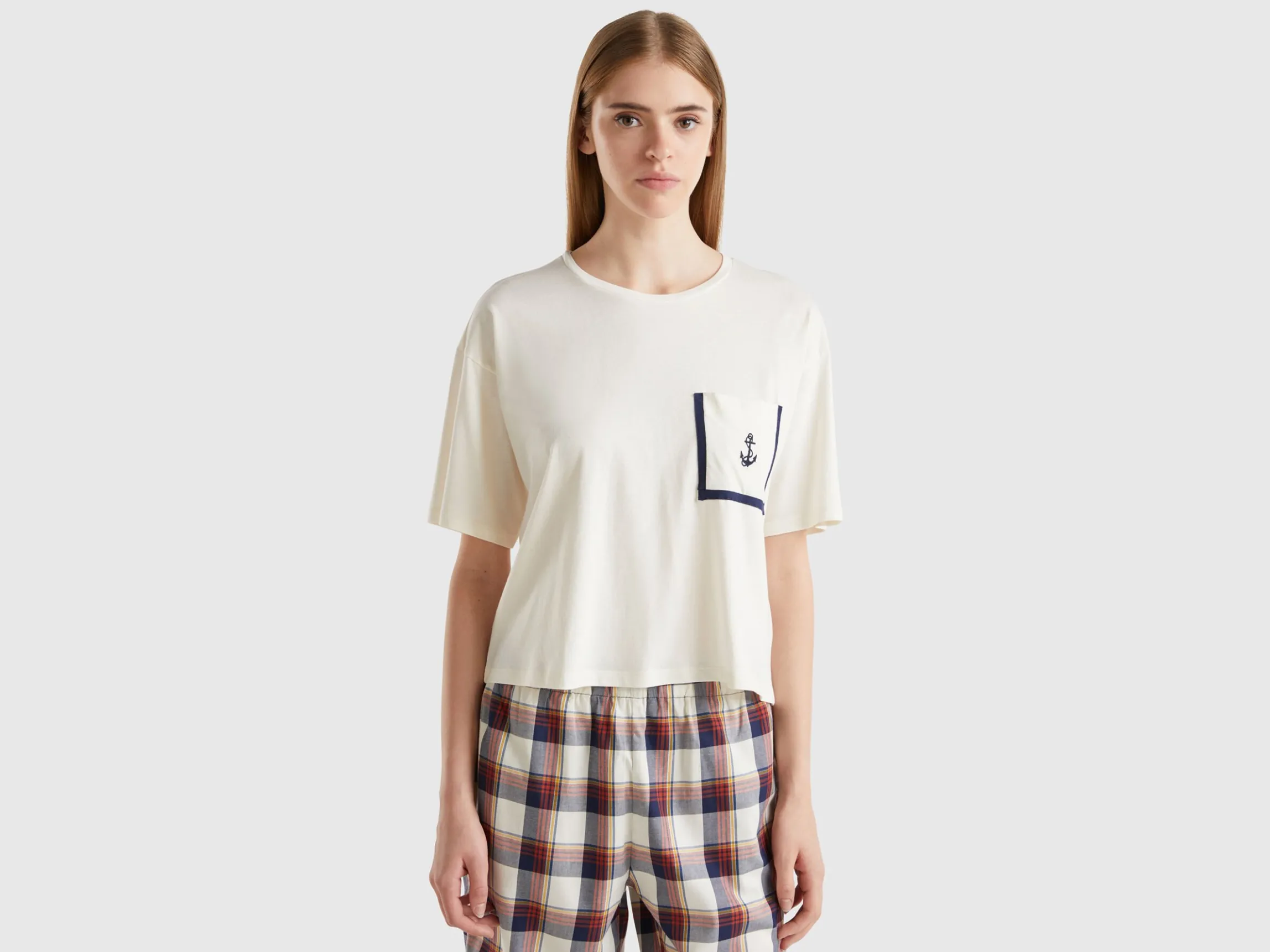 Boxy fit t-shirt with pocket