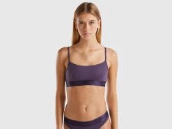Bra in organic stretch cotton