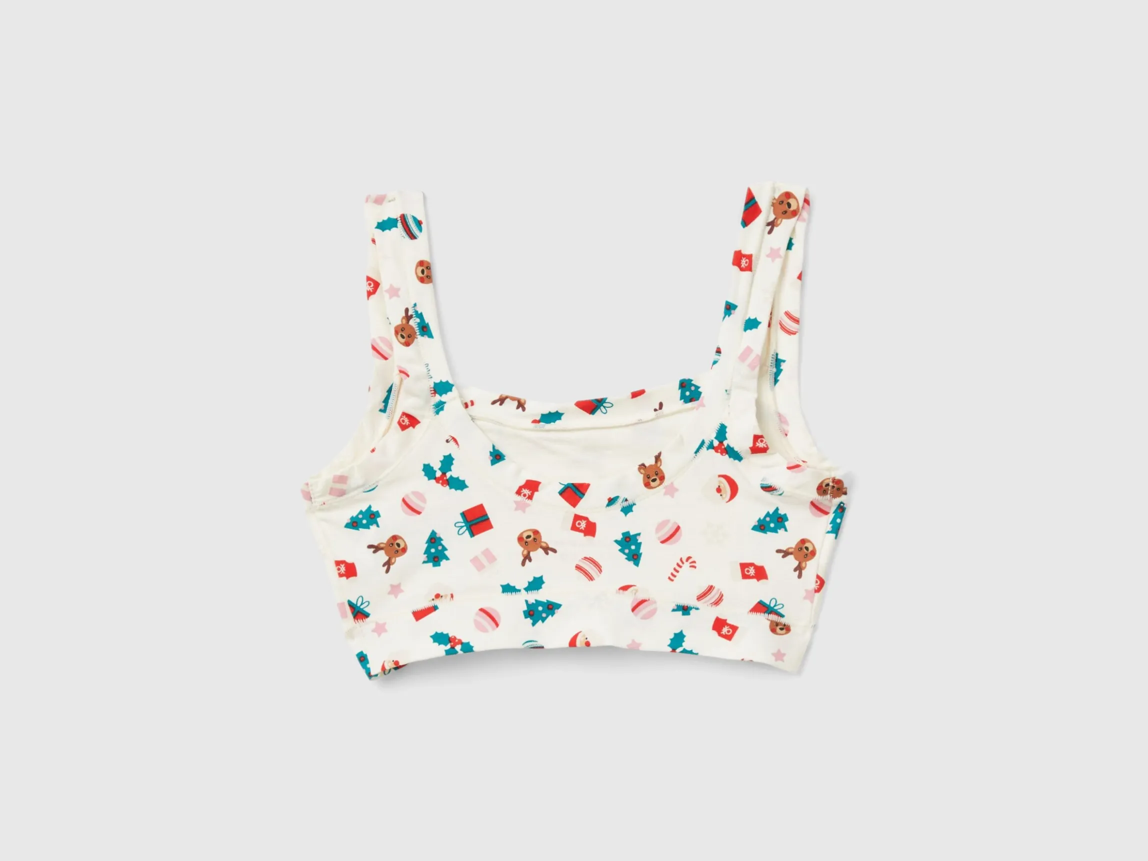 Bra with Christmas print