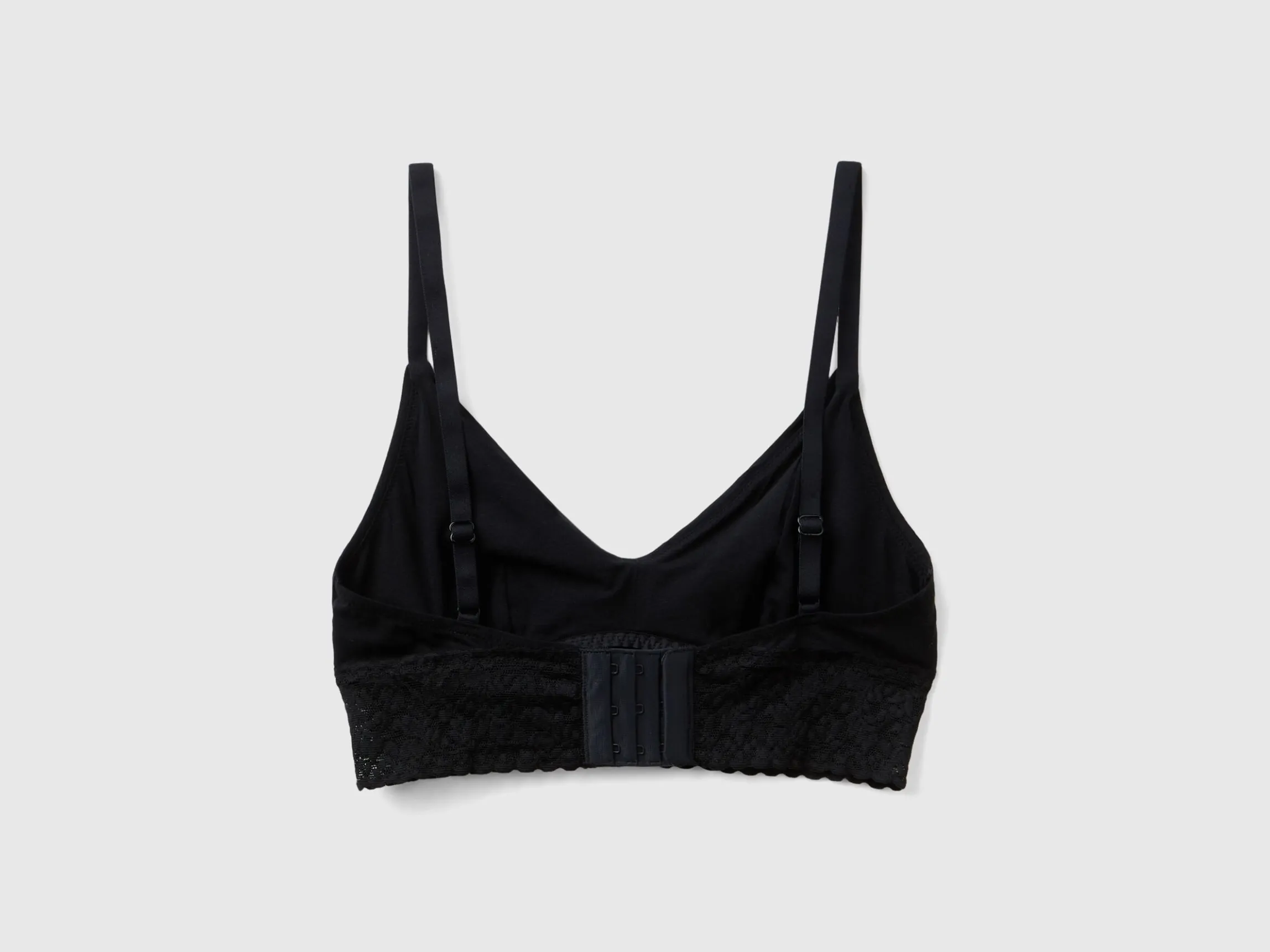Bralette in super stretch organic cotton