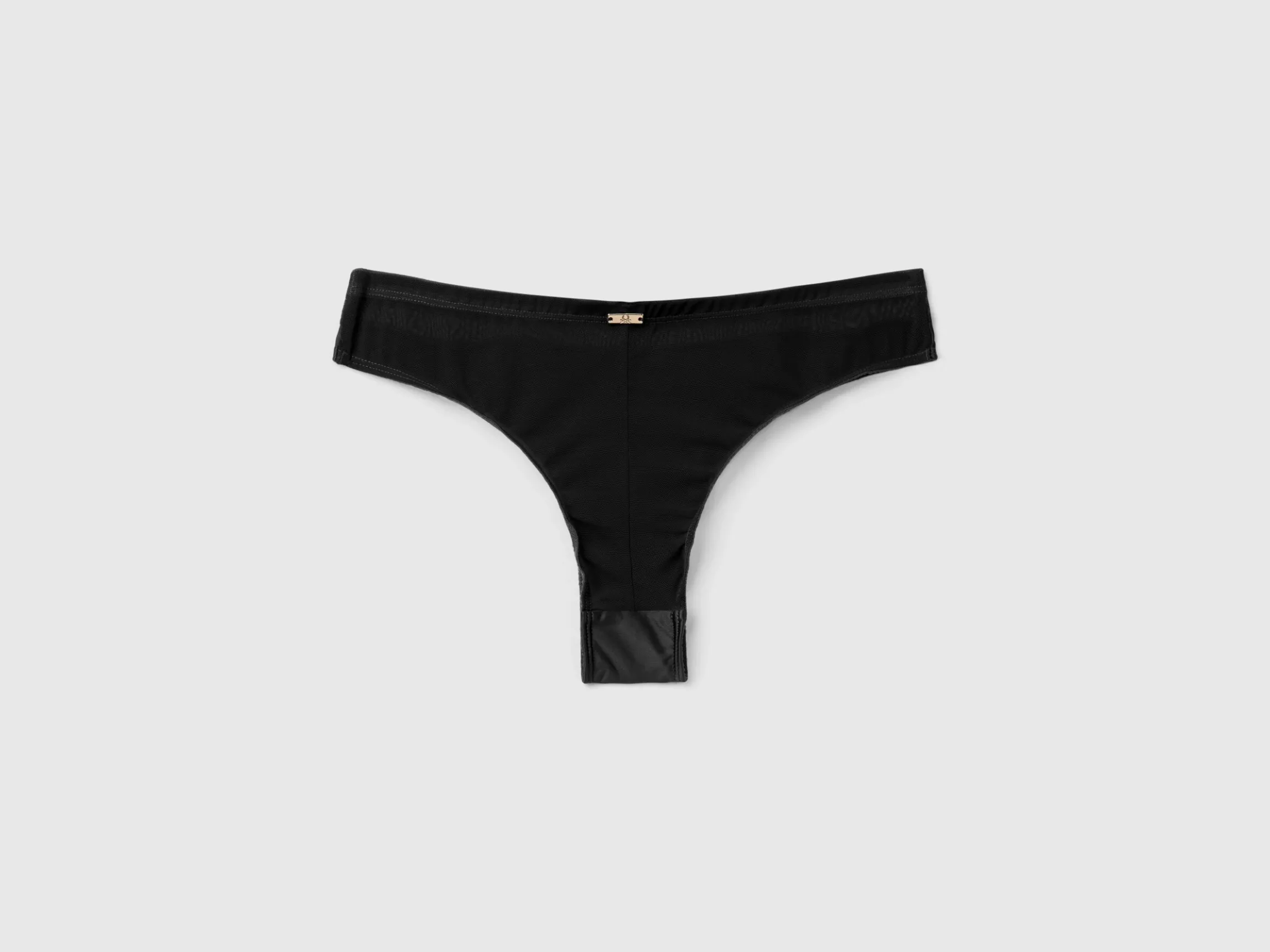 Brazilian underwear in glossy fabric
