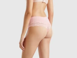 Brazilian underwear with lase inserts