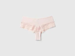 Brazilian underwear with lase inserts