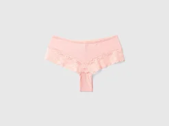Brazilian underwear with lase inserts