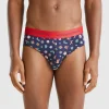 Briefs with Christmas print