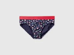 Briefs with Christmas print