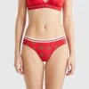 Briefs with reindeer print