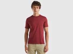 Burgundy t-shirt