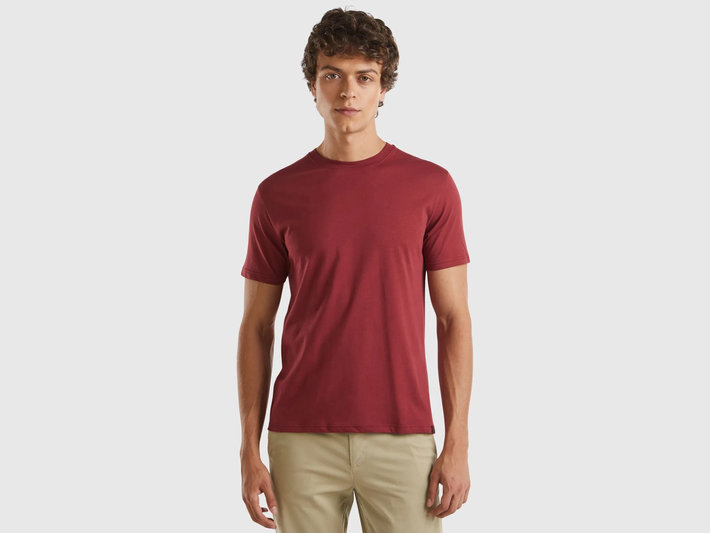 Burgundy t-shirt
