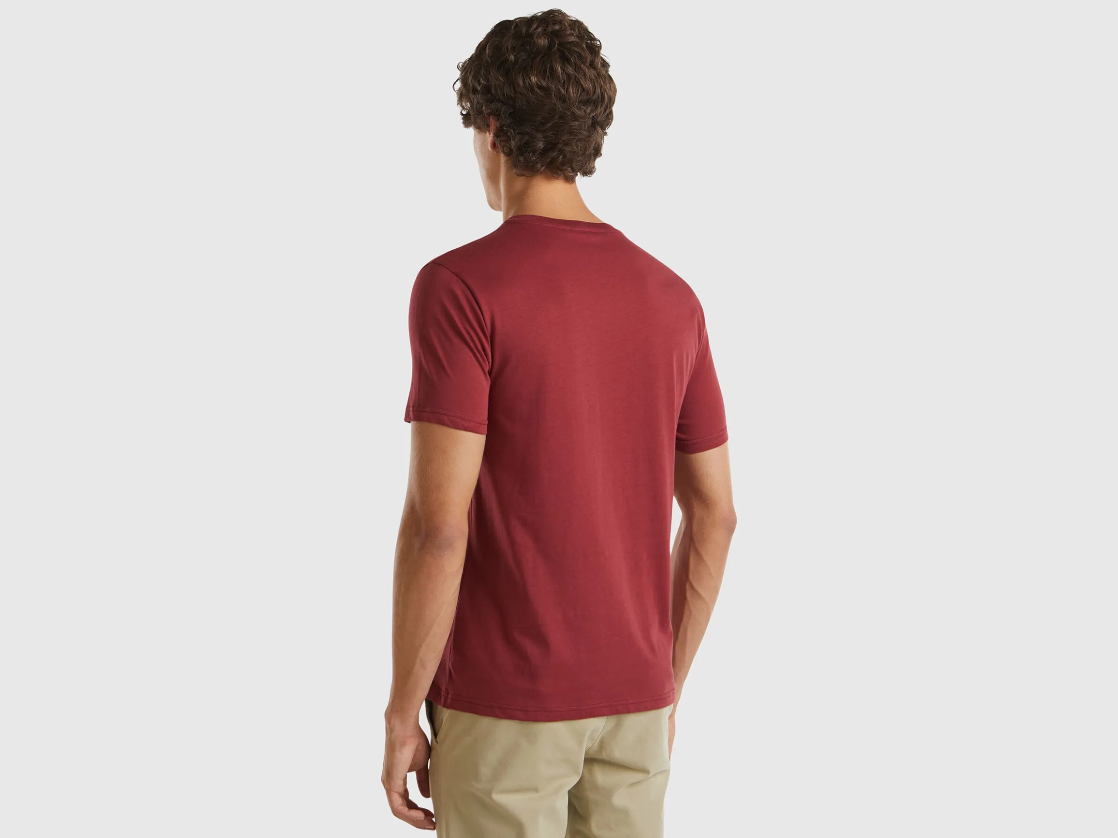 Burgundy t-shirt