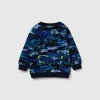 Camouflage print sweatshirt