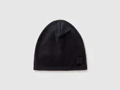 Cap in stretch cotton