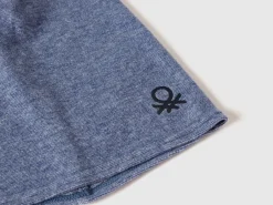 Cap in stretch cotton