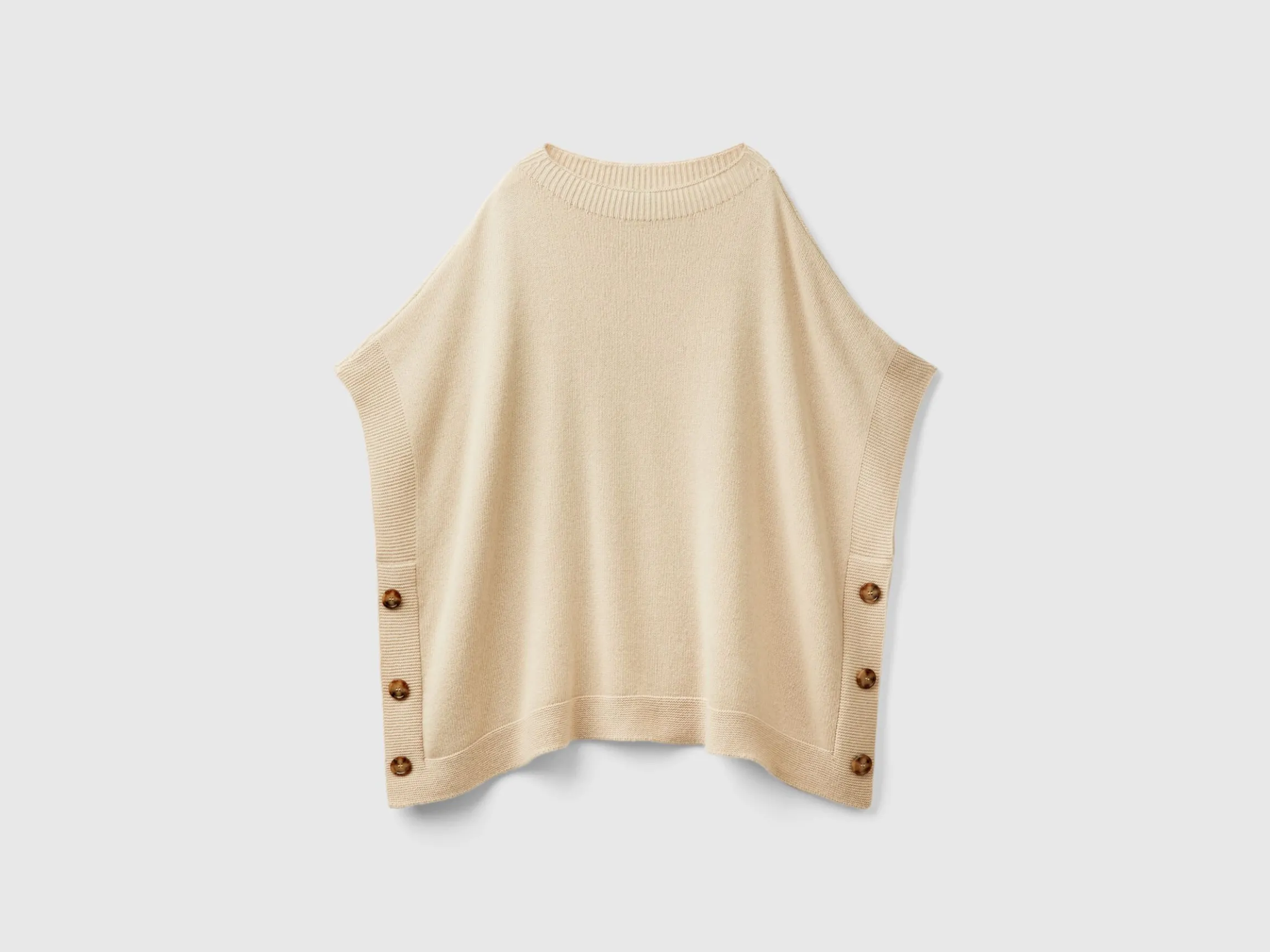 Cape with boat neck