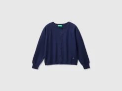 Cardigan in pure cotton